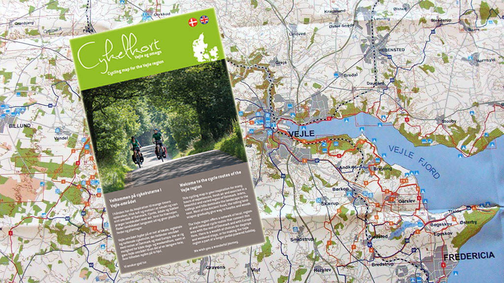 Cykelkort for Vejle og Omegn