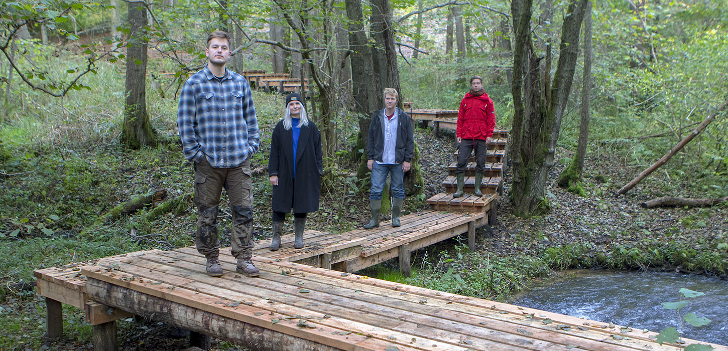 På vandretur i Vejle Ådal