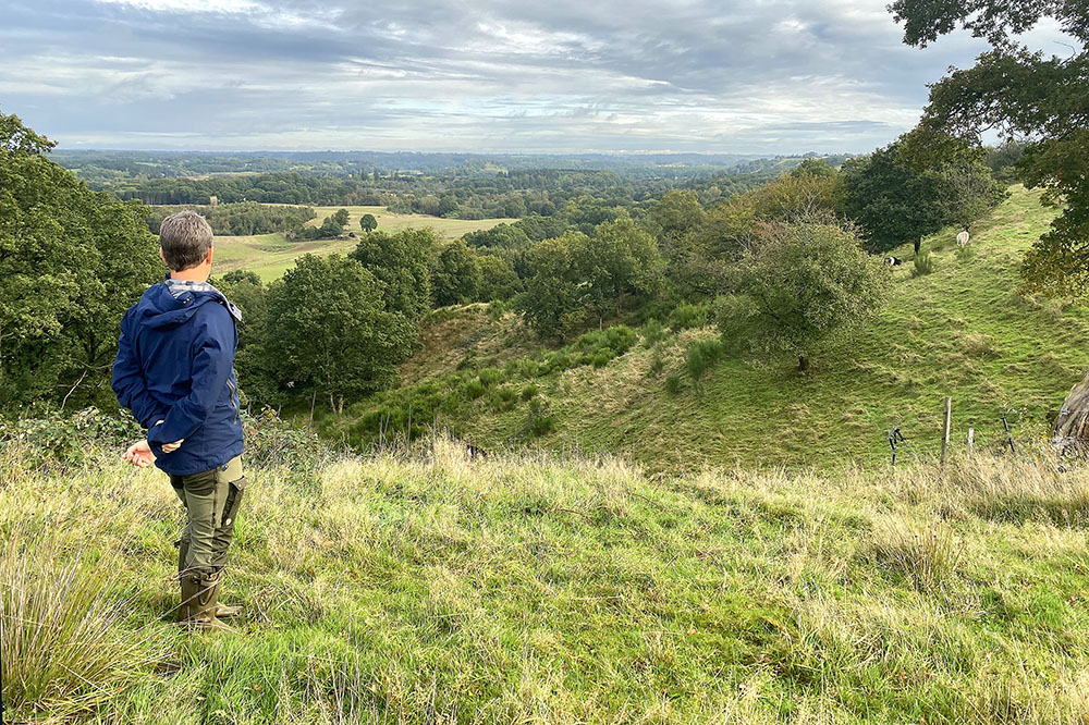Udsigt fra Egtvedpigens Fodspor